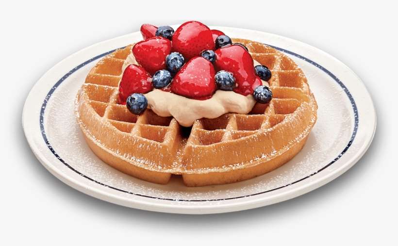 Nmsu Aces On Twitter - Berries & Cream Belgian Waffle, transparent png download