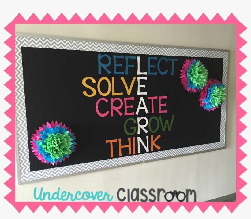 I Needed A New Approach With My Hallway Bulletin Board - Makerspace Bulletin Board Ideas, transparent png download