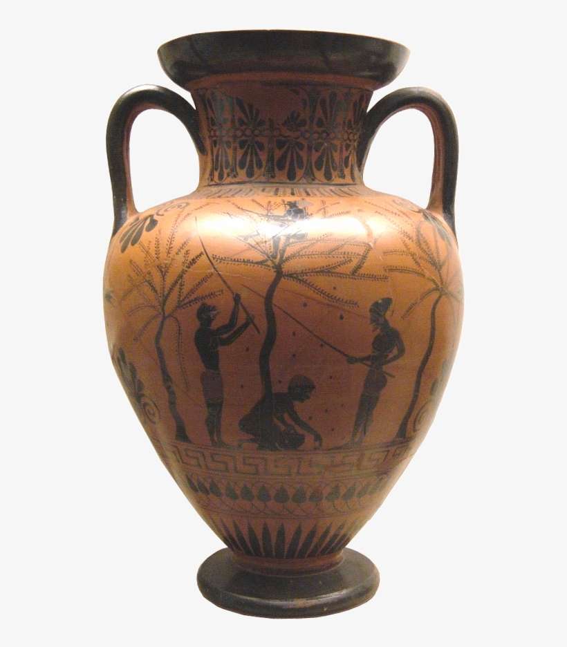 Ancient Greek Pottery Png, transparent png download