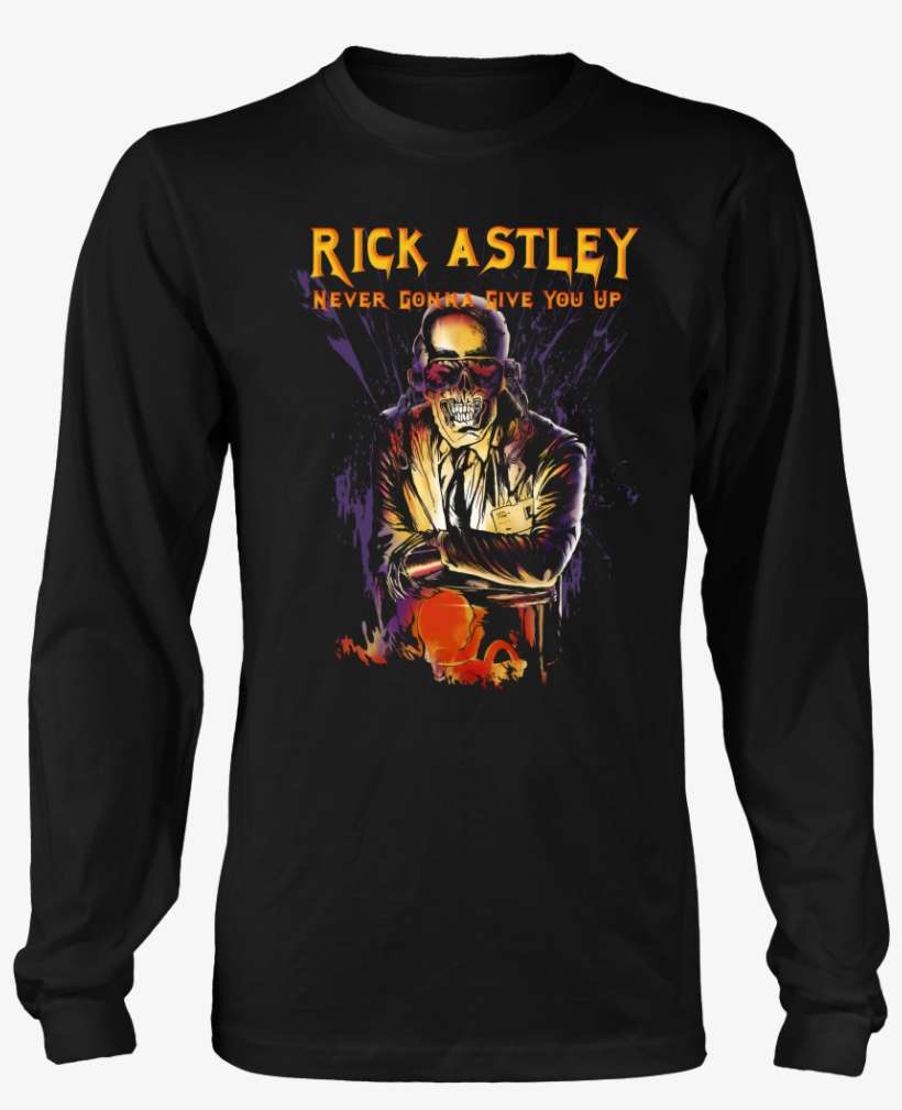 Never Gonna Give You Up Metal Shirt Usd - Thank A Veteran Gift, transparent png download