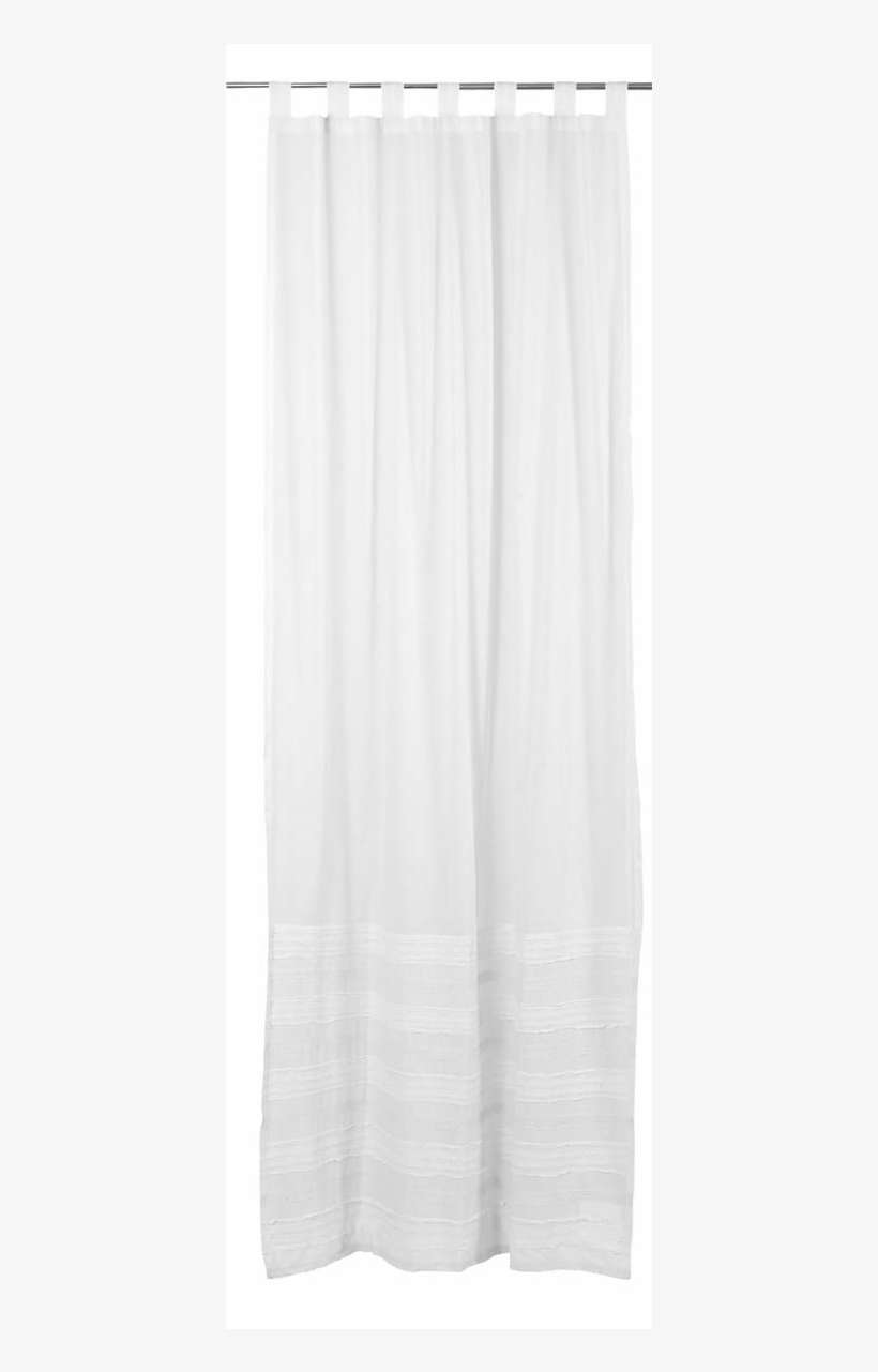 Vhc Brands Jasmine White Tab Top Panel Solids 29467 - Window, transparent png download