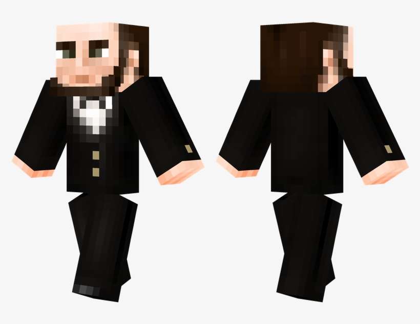 Abraham Lincoln - Minecraft Skins Cool Green, transparent png download