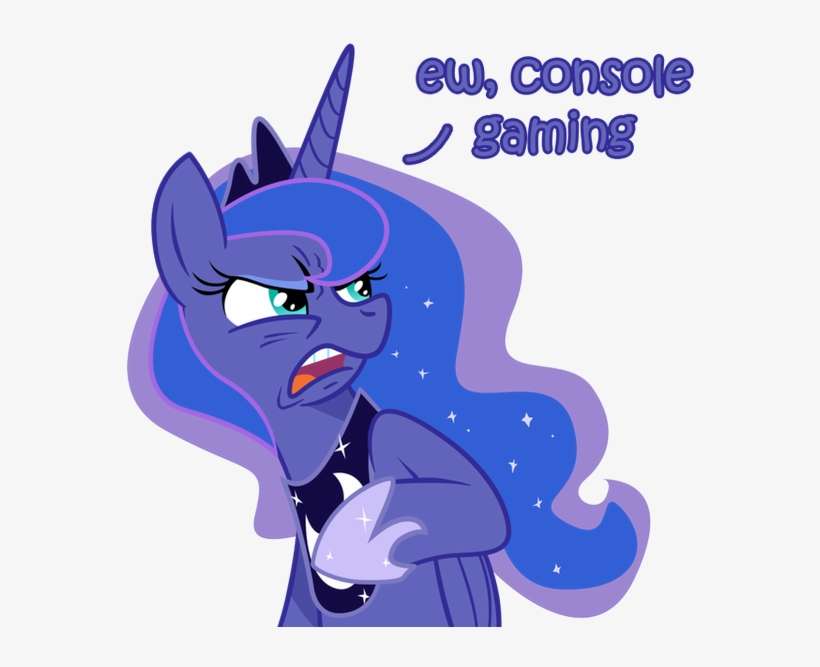 Comment Picture - My Little Pony Old Luna, transparent png download