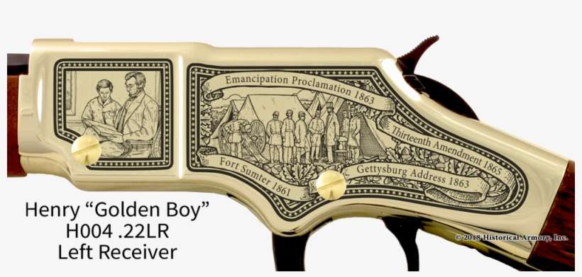 Abraham Lincoln Limited Edition Engraved Rifle - Historical Armory, transparent png download