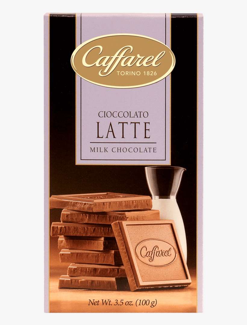 Milk Gourmet Bar 100g - Caffarel Milk Chocolate, transparent png download