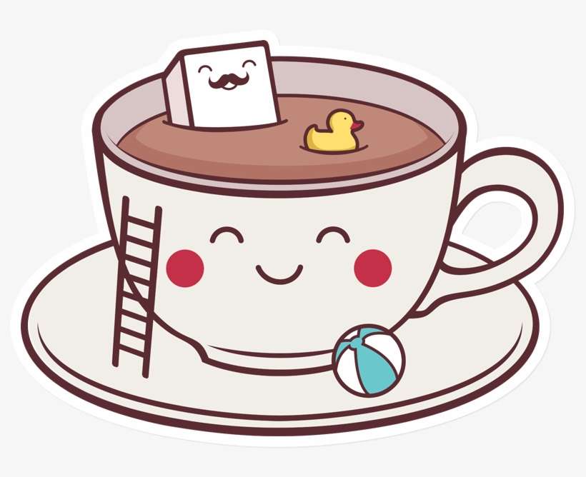 Sticker That Kick Ass Coffe - Good Morning Name Art, transparent png download