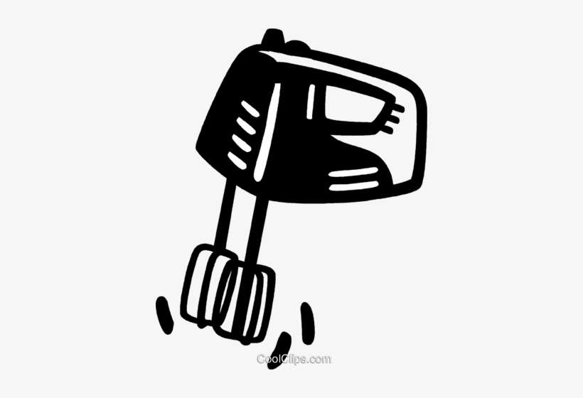 Electric Mixer Royalty Free Vector Clip Art Illustration - Batedeira Vetor Png, transparent png download