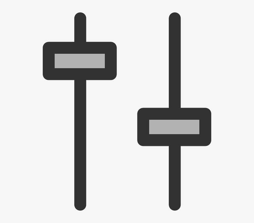 Music, Digital, Flat, Icon, Audio, Sound, Mixer - Controls Clipart, transparent png download