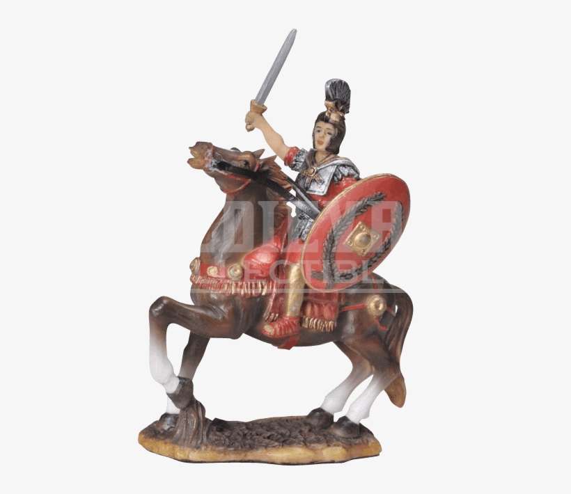 Roman Horse Statue Png Png Library Stock - Roman Soldier On Horse, transparent png download