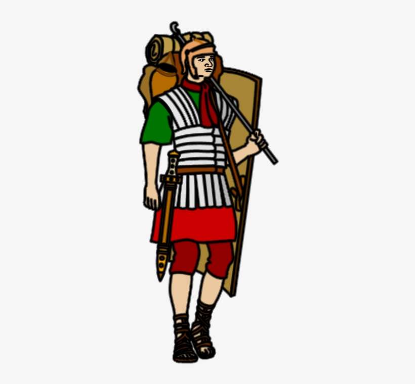Man - Roman Soldier - Soldier, transparent png download