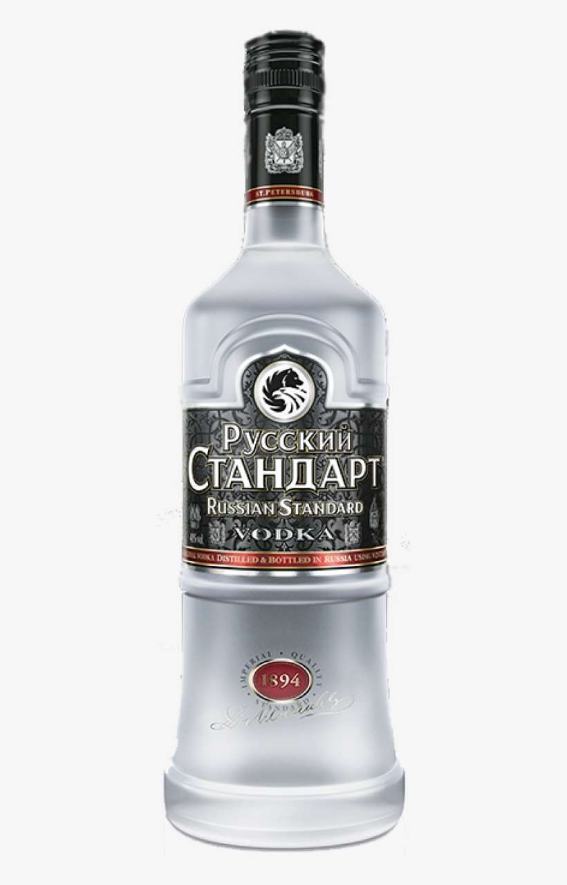 Russian Standard Vodka 40% Vol - Russian Standard Vodka 700ml, transparent png download