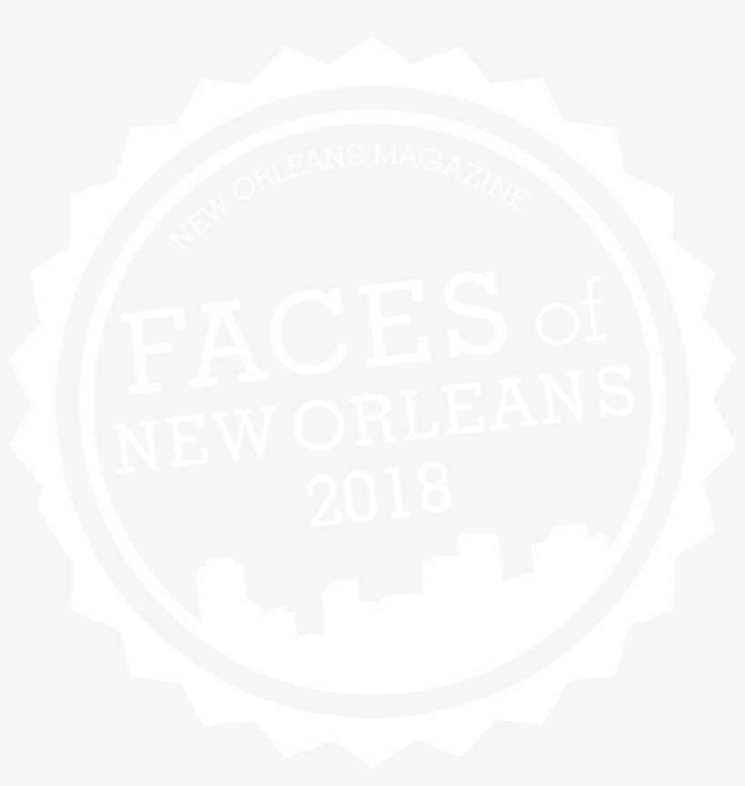 Facesofneworleanslogo Date Whiteversion - Twitter White Icon Png, transparent png download