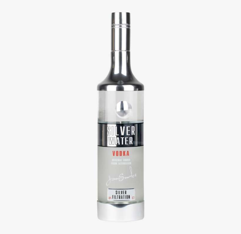 Silver Water Vodka - United Arab Emirates, transparent png download