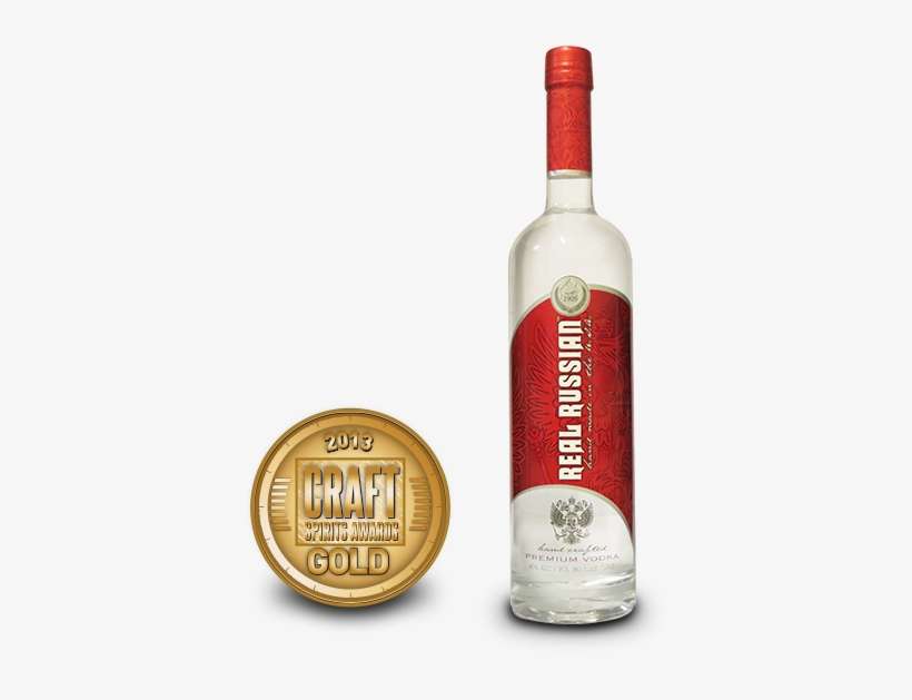 Real Russian Vodka - Liquor, transparent png download
