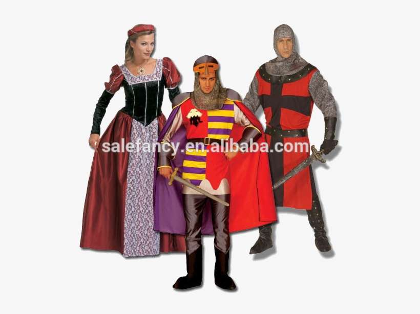 Adult Roman Soldier Medieval Knight Costumes Qamc-2344 - Womens Extra Large Elegant Courtesan Costume, transparent png download