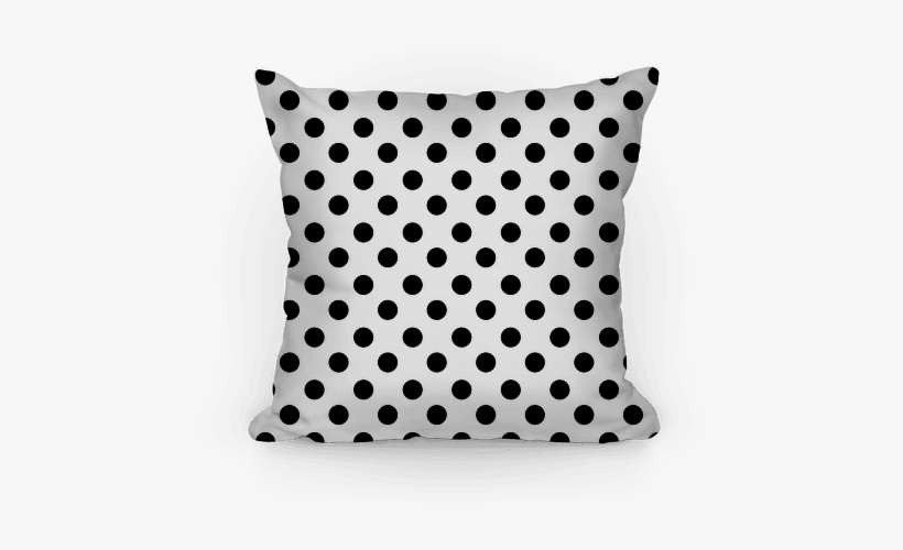 Small Polka Dot Pillow - Asian Paints Brick Texture, transparent png download