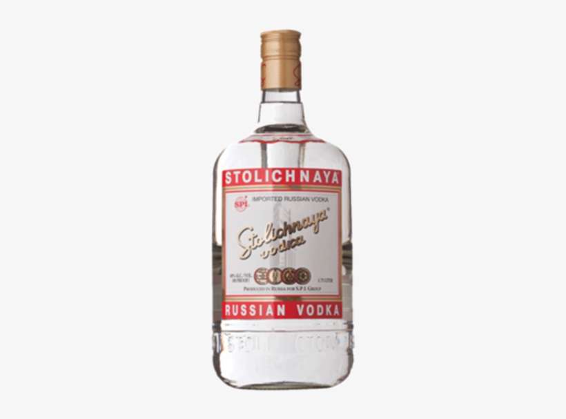 Stolichnaya Vodka - Stolichnaya Vodka 1.75 L, transparent png download