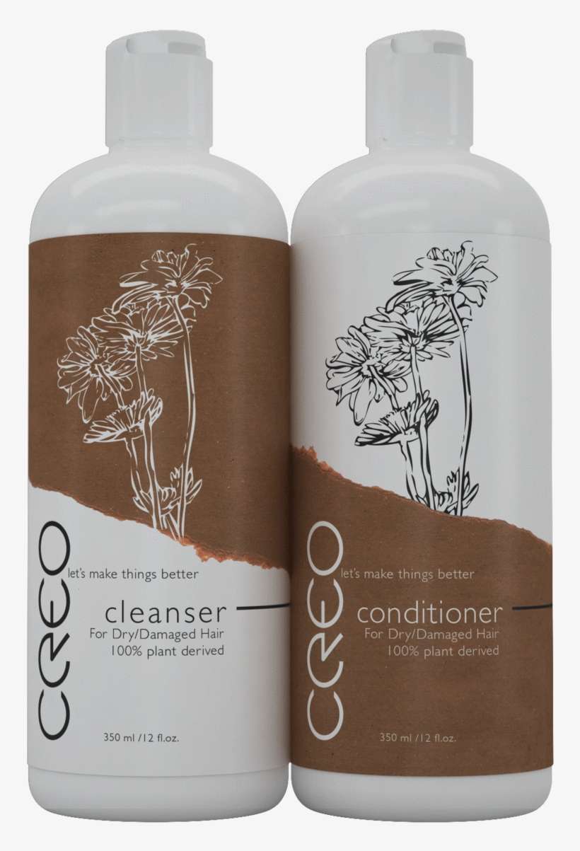 Creo Professional Cleanser And Conditioner For Dry/damaged - Cleanser, transparent png download