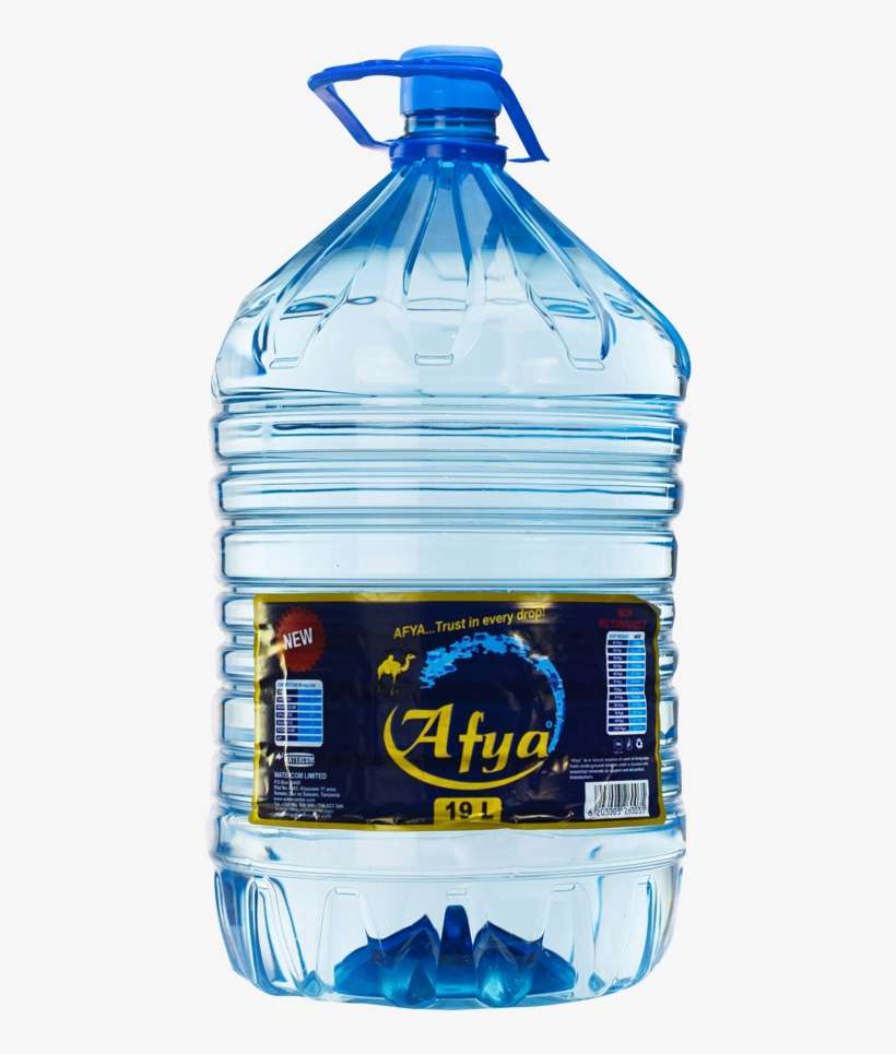 19 Ltr Returnable Bottle - Afya Drinking Water, transparent png download