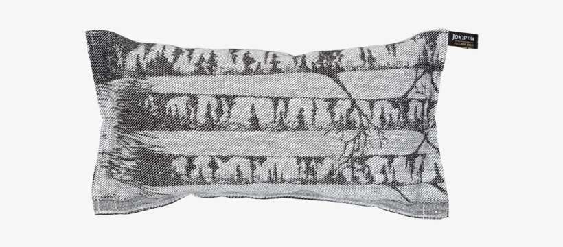 Koivikko Pillow, White/black - Throw Pillow, transparent png download