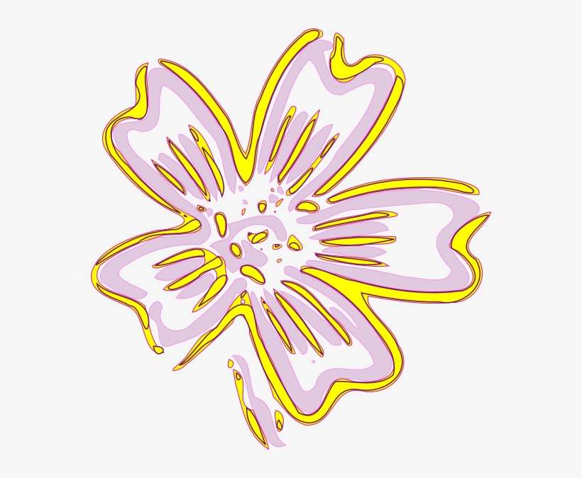 How To Set Use Gold Flower Clipart, transparent png download