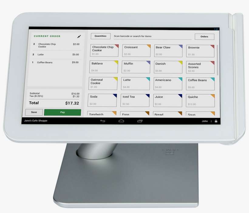 Discover Credit Card Processing Services Through Bank - Clover Tablet, transparent png download
