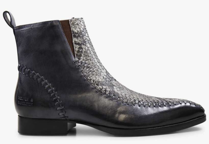 Ankle Boots Ricky 12 London Fog Snake Black White Aztek - Combat Boots For Women Diesel, transparent png download