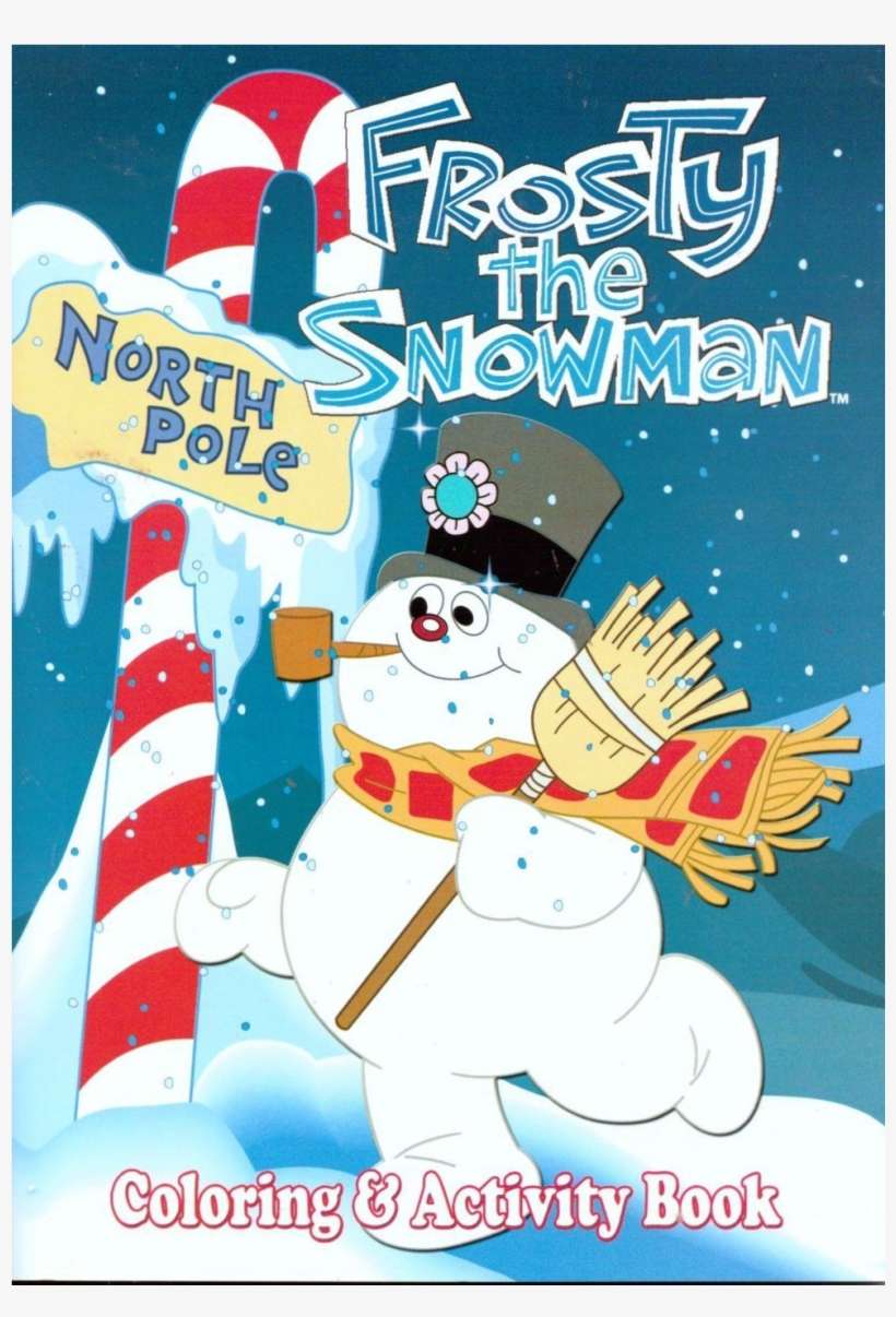 Frosty The Snowman Coloring & Activity Book, transparent png download