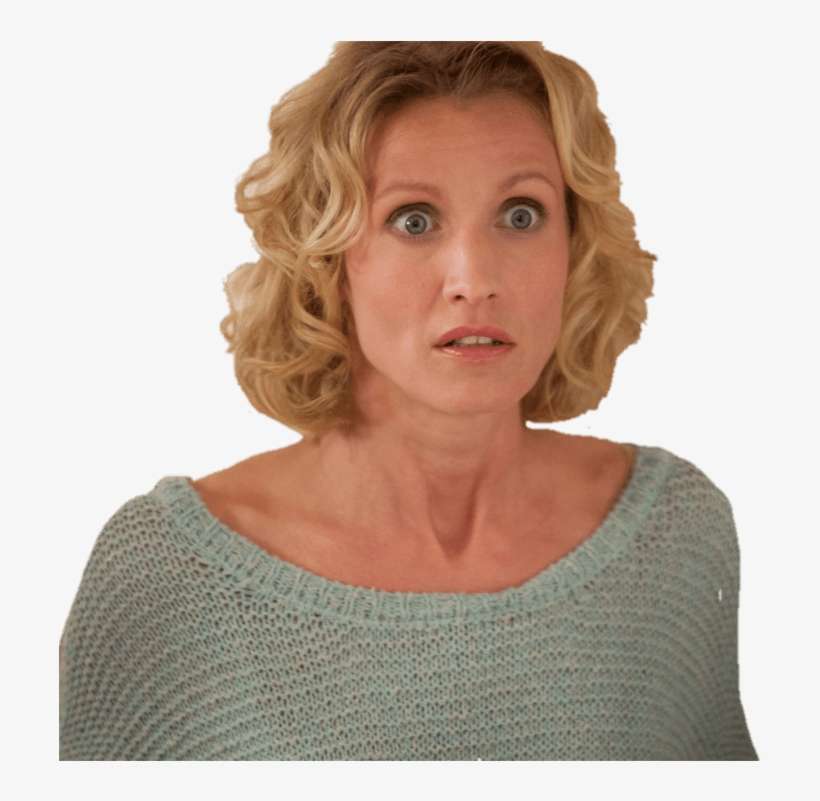 Alexandra Lamy Surprised - Alexandra Lamy, transparent png download