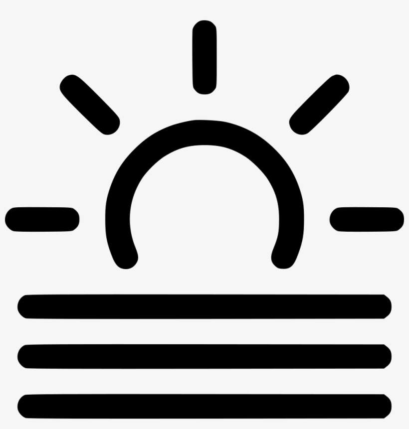 Day Fog Comments - Sun Icon Png, transparent png download