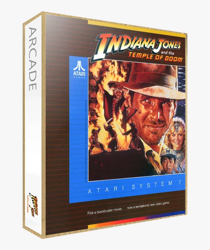 Indiana Jones And The Temple Of Doom - Indiana Jones And The Temple Of Doom - Movie Poster, transparent png download