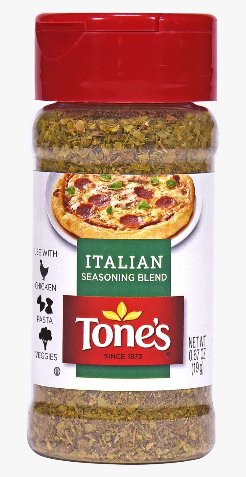 Italian Seasoning - Tone's Italian Seasoning Blend 3 Oz. Shaker, transparent png download