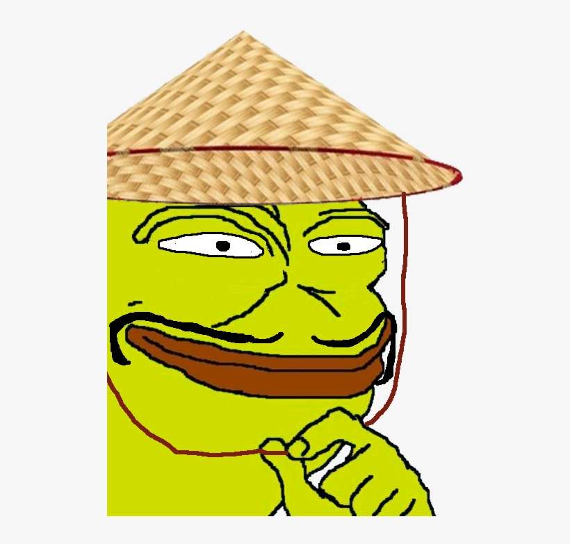Ru7wnqf36poz - Chinese Pepe The Frog, transparent png download