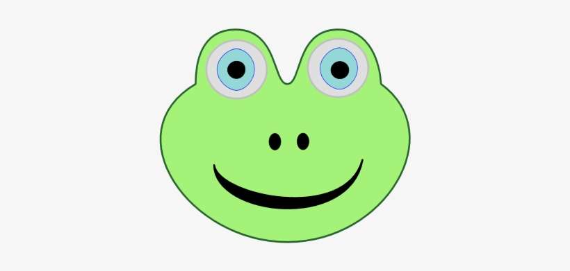 Sad - Face Frog Clipart, transparent png download