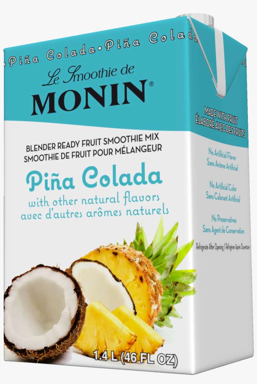 Pina Colada2 - Monin Pina Colada Mix, transparent png download