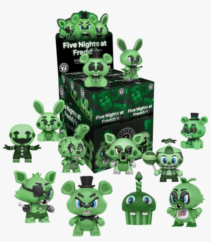 Fnaf Glow Mystery Minis, transparent png download