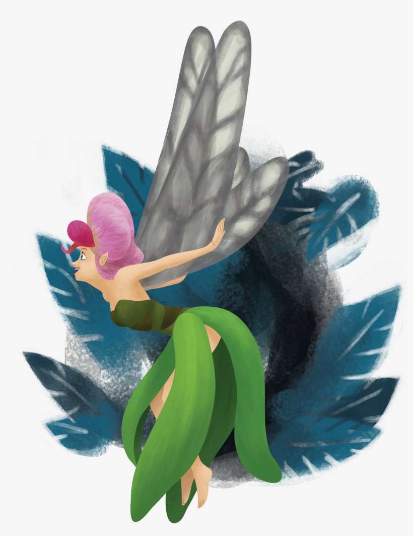 Orchid Fairy - Fairy, transparent png download