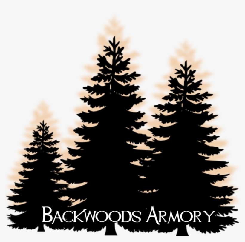 Paint Fir Tree Silhouette, transparent png download