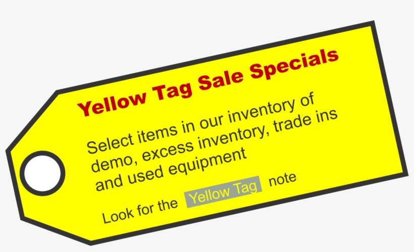 Yellow Tag Brown & Sharpe Height Gage - Display Device, transparent png download