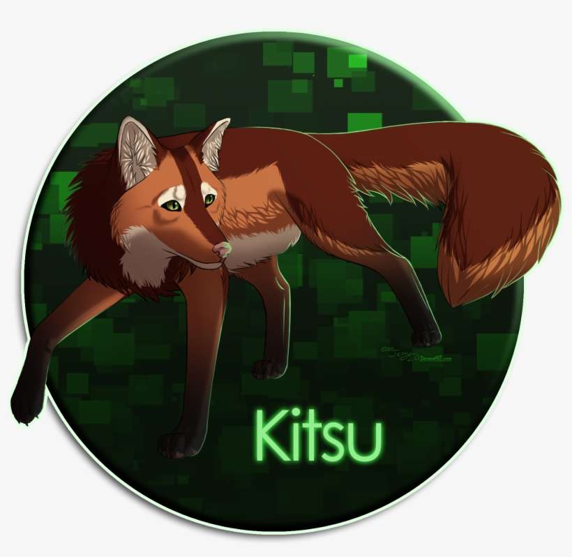 Ss- Green Glow - Red Fox, transparent png download