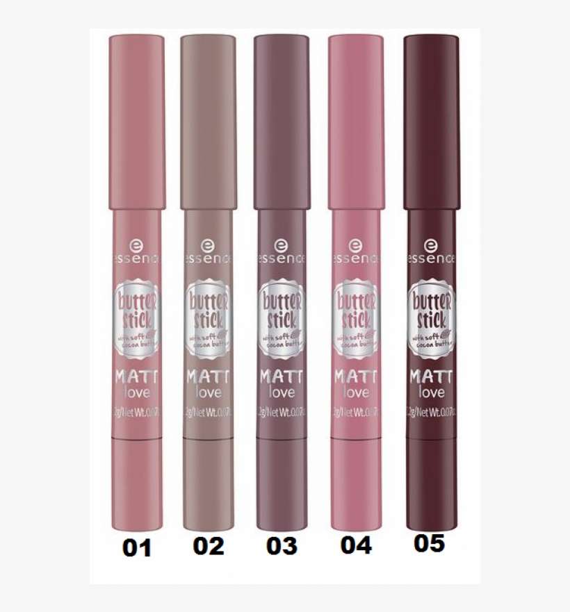 Essence Butter Stick Matt Love, transparent png download