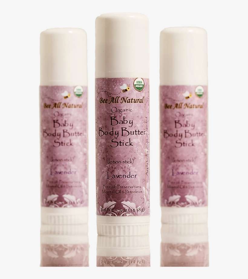 The Bee All Natural Baby Body Butter Stick - Cosmetics, transparent png download