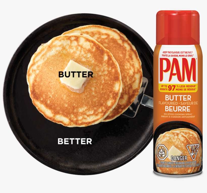 Pam® Butter Cooking Spray Is A Great Way To Add Butter Pam Baking No