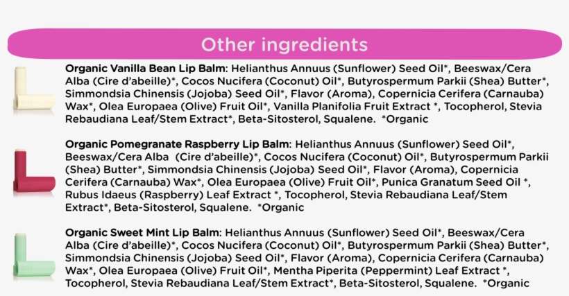 Eos Organic Smooth Stick Lip Balm 8 Pack - 10 Things You Don T Know About Me, transparent png download