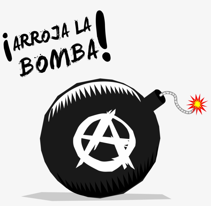 Big Image - Anarchism Bomb, transparent png download