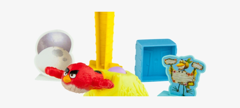 Angrybirdshappymeal - Angry Birds Movie Mcdonalds Toys List, transparent png download