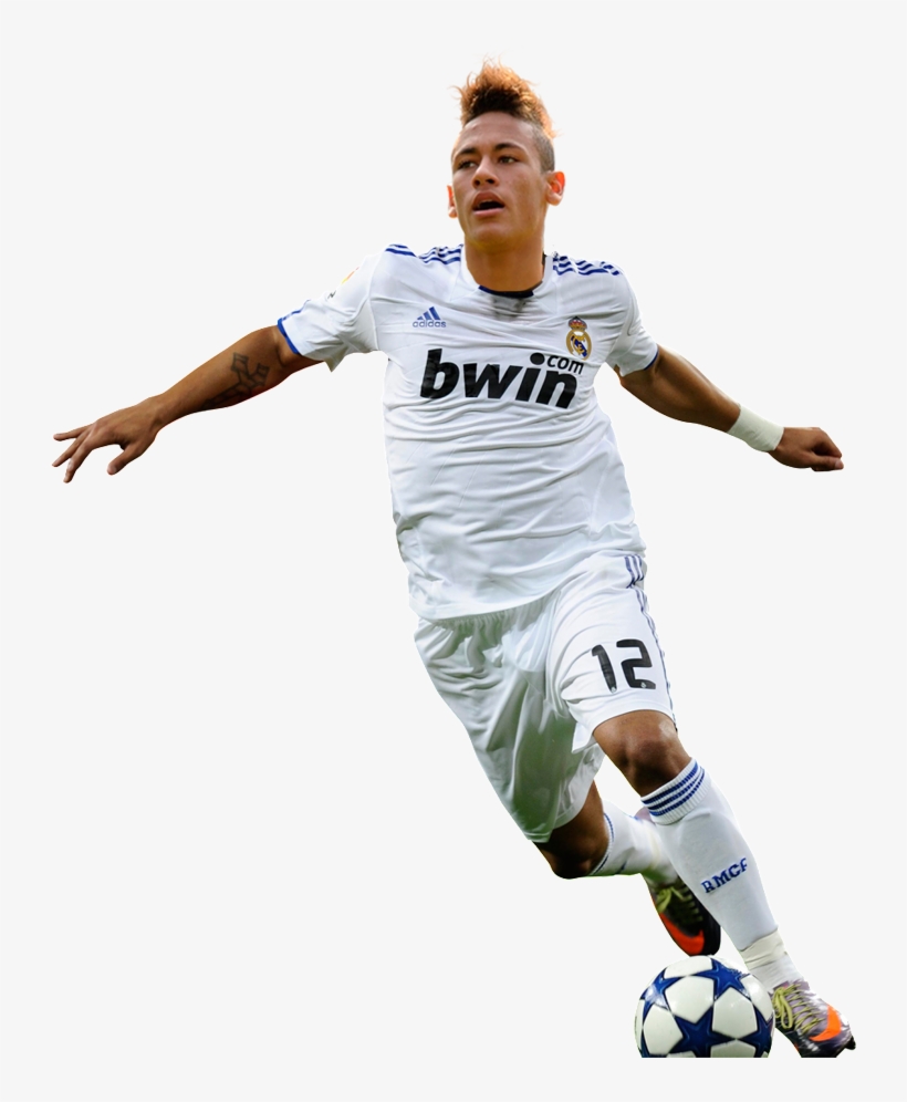 Neymar, Gran Aficionado A La Música, Está Escuchando - Real Madrid, transparent png download