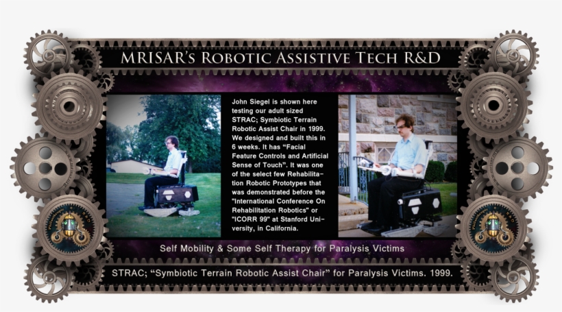 Mrisar's Circa 1999 Adaptive Tech R&d Projects - Robotics, transparent png download