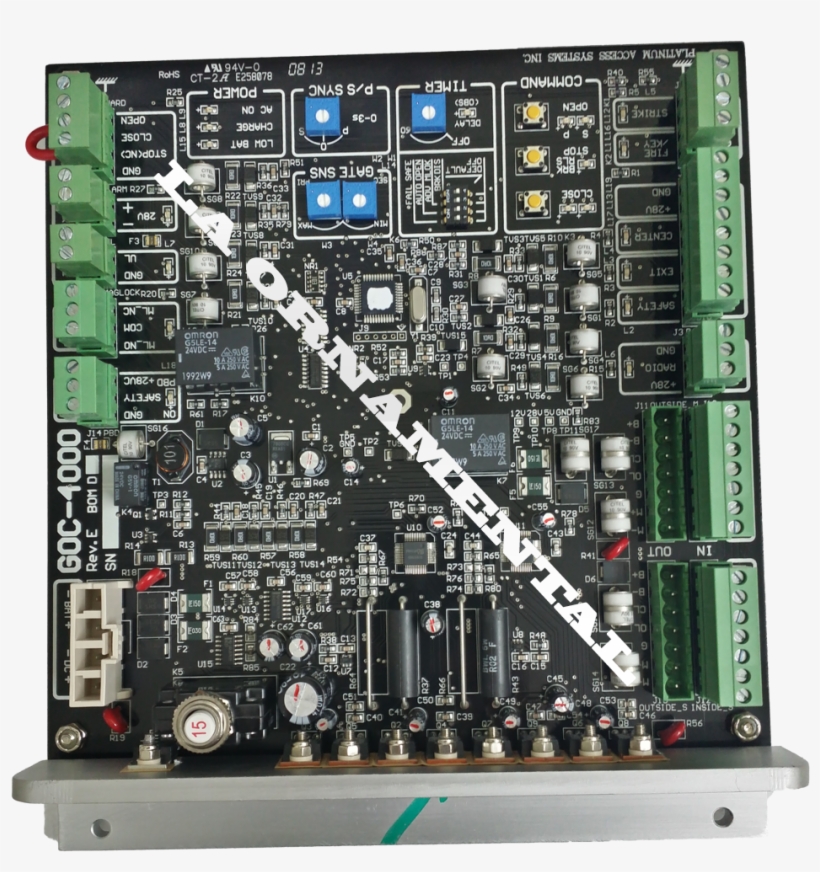 Platinum Goc-4000 Control Board - Platinum In Circuit Boards, transparent png download
