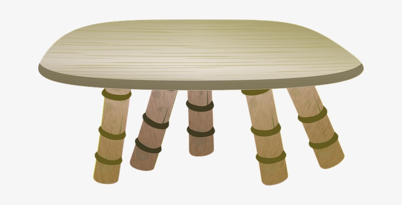 Table Furniture Surface Wood Wooden Brown - Стол Вектор Png, transparent png download